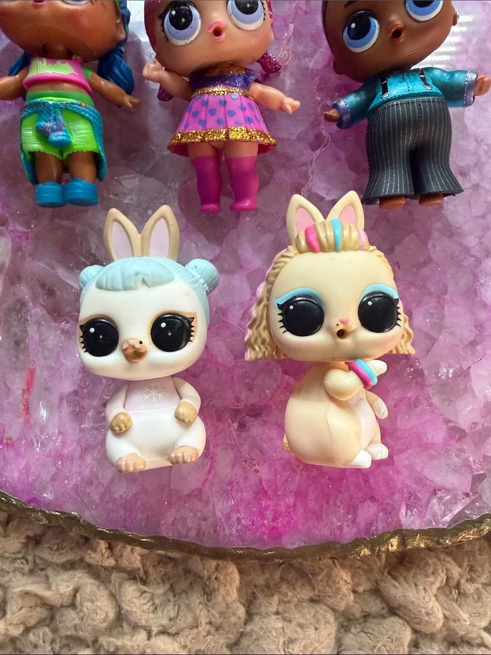 LOL Surprise Lot- MR. BABY, 80’s Bunny, BOOM B.B, Baby Glitter, Snow Bunny 🐰